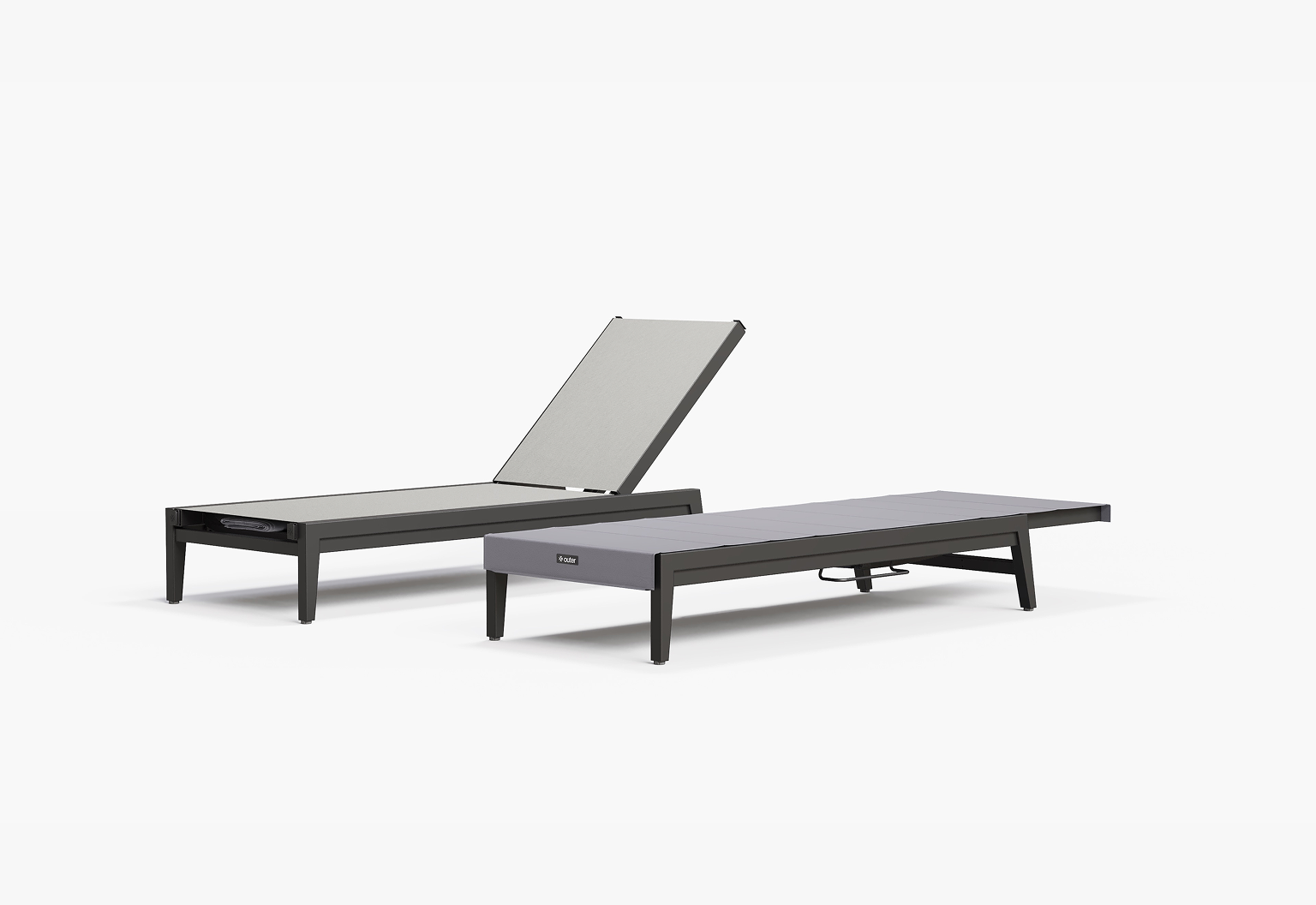 Outdoor Chaise Lounge Chair